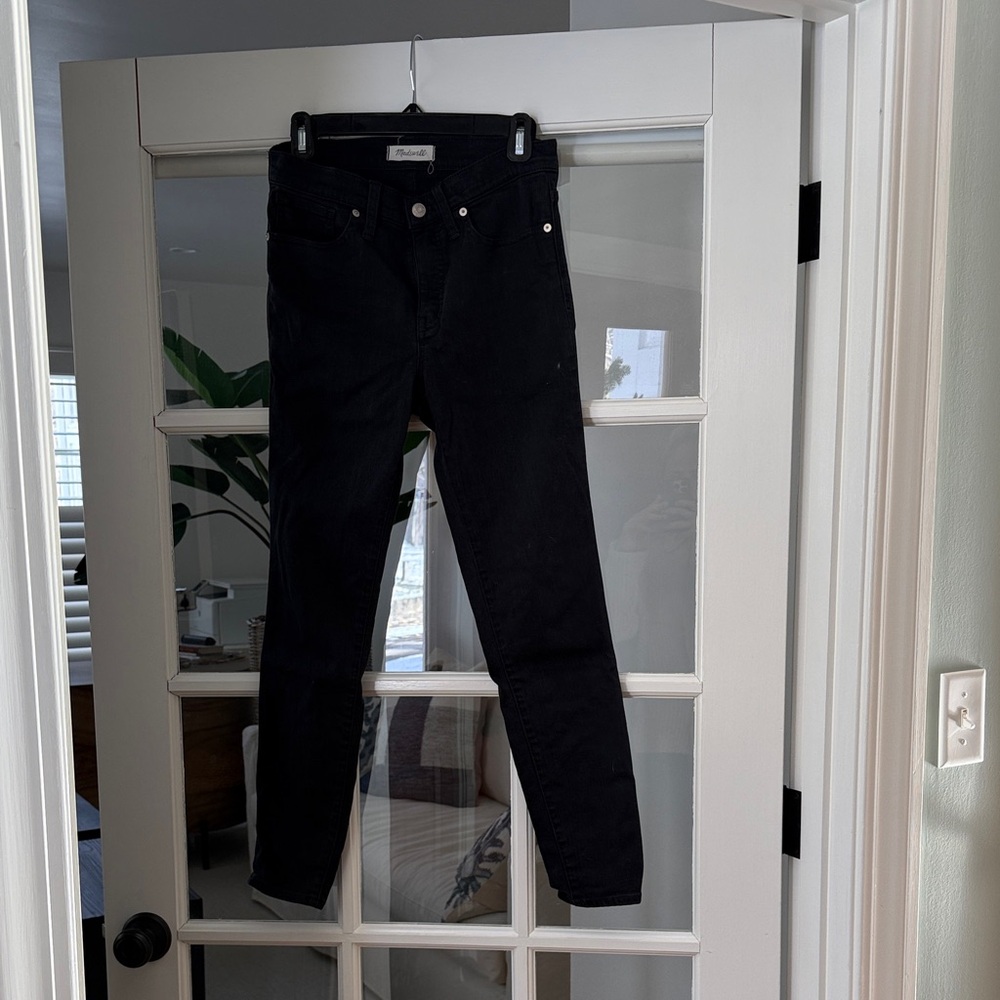 Madewell Charcoal Denim Pants